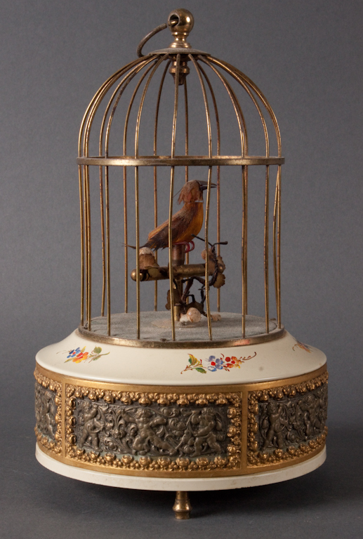 German clockwork bird automaton
