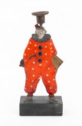 GERMAN COLD-PAINTED CAST IRON
