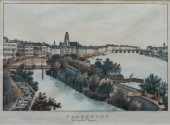 GERMAN COLOR ENGRAVING OF FRAN