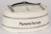 GERMAN COVERED SARDINE DISH, C