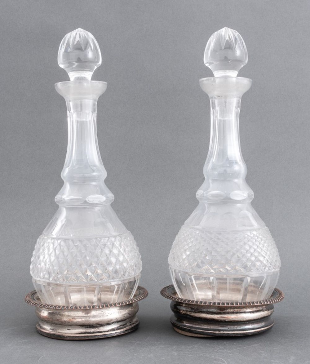 GERMAN CRYSTAL CUT CARAFE WITH