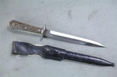 GERMAN DAGGER. Dagger with bon