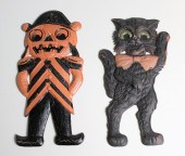 GERMAN DIE-CUT EMBOSSED HALLOW