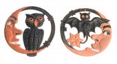 GERMAN DIE-CUT EMBOSSED HALLOW