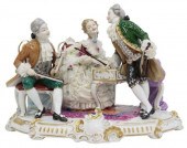 GERMAN DRESDEN LACE PORCELAIN