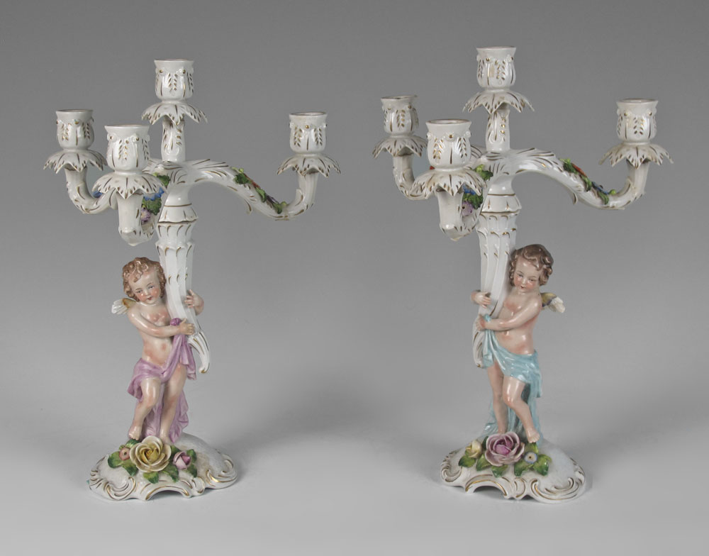 GERMAN DRESDEN PORCELAIN