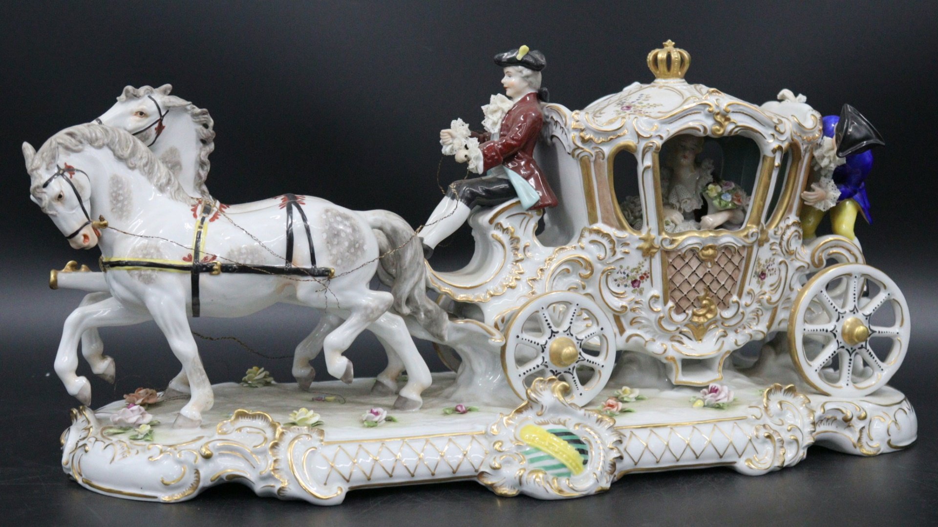 GERMAN DRESDEN PORCELAIN
