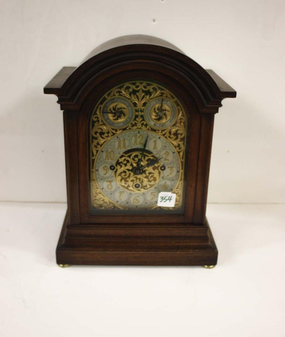 GERMAN FUSEE BRACKET CLOCK,