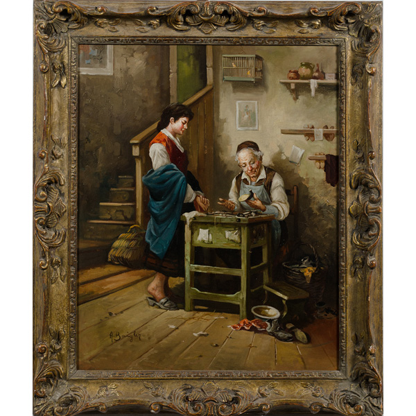 German Genre Painting 20th