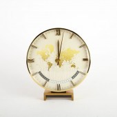 German GIlt Metal World Time C
