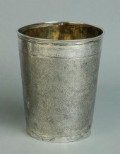GERMAN GILT-SILVER COIN-INSET