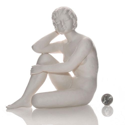 GERMAN GOEBEL BISQUE FIGURINE, NUDE