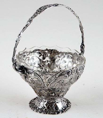 GERMAN HANAU 800-SILVER REPOUSSE