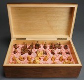 GERMAN HAND CARVED FRUITWOOD T