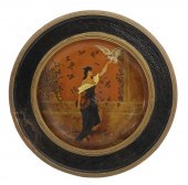 GERMAN HAND-PAINTED FIGURAL TE