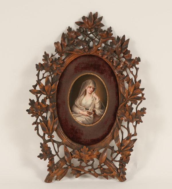 German hand painted porcelain