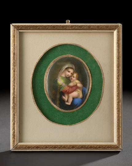 German Hand-Painted Porcelain