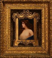 GERMAN HARD PASTE PORCELAIN PL