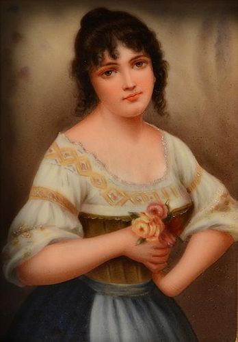 GERMAN HARD PASTE PORCELAIN