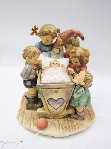 GERMAN HUMMEL PORCELAIN FIGURAL