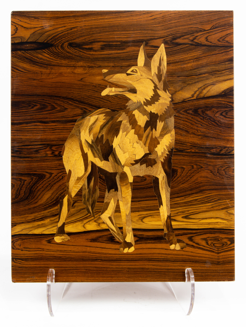 GERMAN INLAID MARQUETRY PICTURE