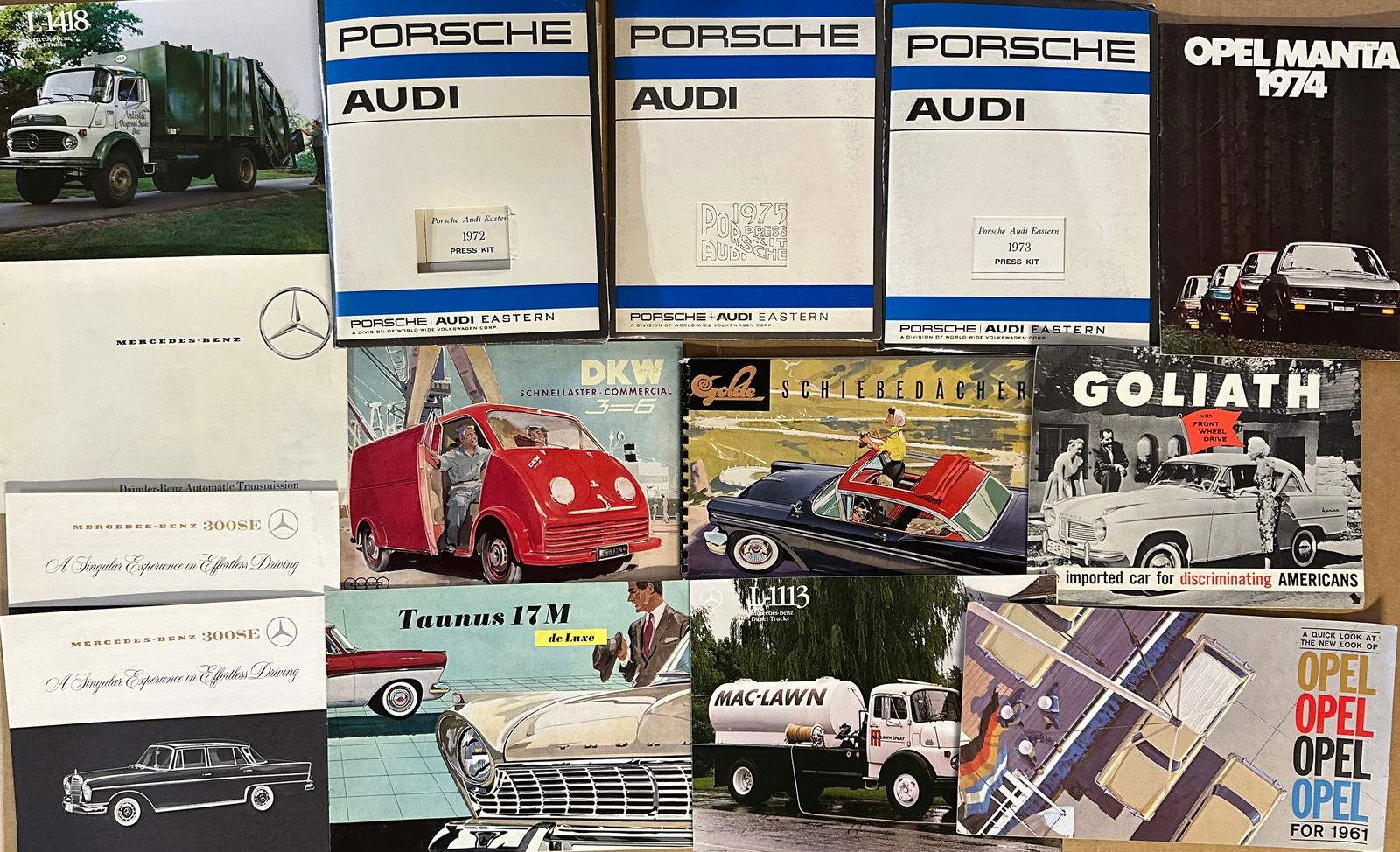 GERMAN ITEMS FROM 1950’S-1980’S,