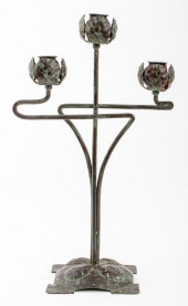 GERMAN JUGENDSTIL PATINATED BR