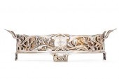 GERMAN JUGENDSTIL SILVER OVAL