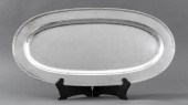 GERMAN JUGENDSTIL SILVER OVAL