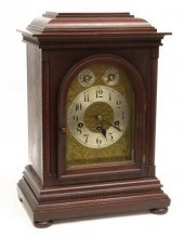 GERMAN JUNGHANS CHIMING MAHOGA