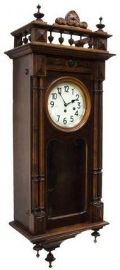 GERMAN JUNGHANS WALNUT REGULAT