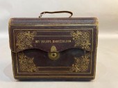 GERMAN LADIES LEATHER WRITING