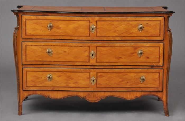 GERMAN LATE ROCOCO FRUITWOOD