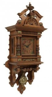 GERMAN LENZKIRCH CARVED OAK WA