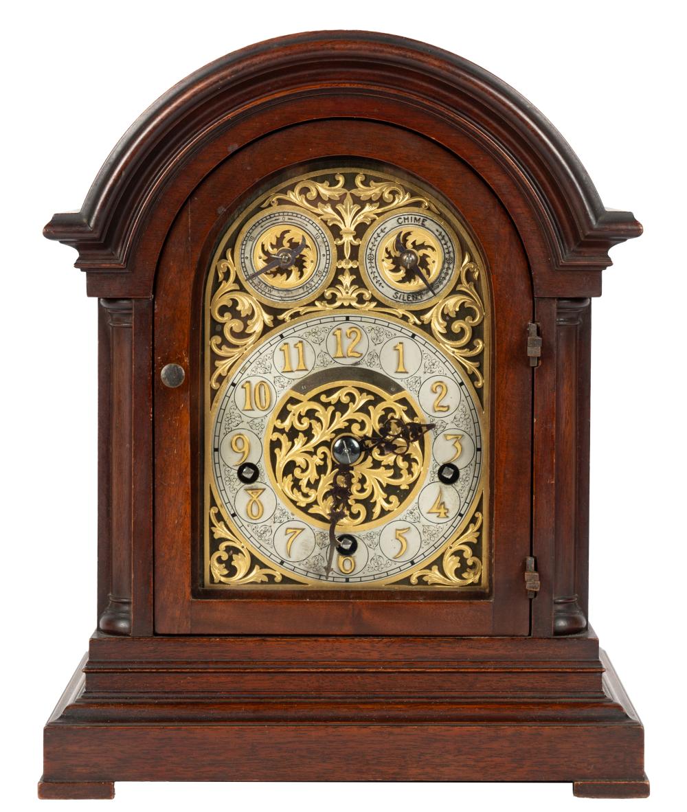 GERMAN MAHOGANY MANTLE