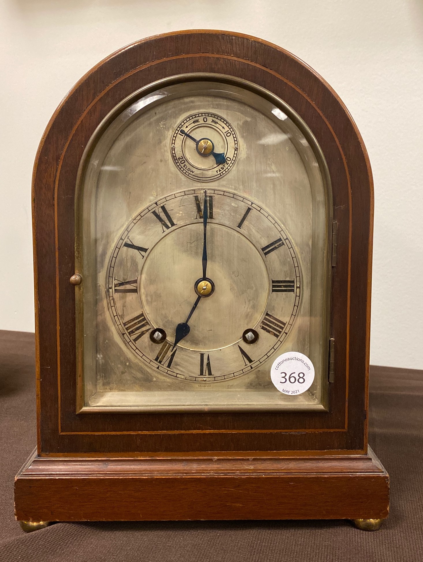 GERMAN MANTLE CLOCK circa 1900.