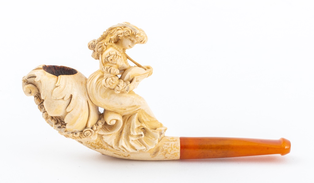 GERMAN MEERSCHAUM PIPE, 19TH