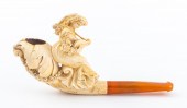 GERMAN MEERSCHAUM PIPE, 19TH C