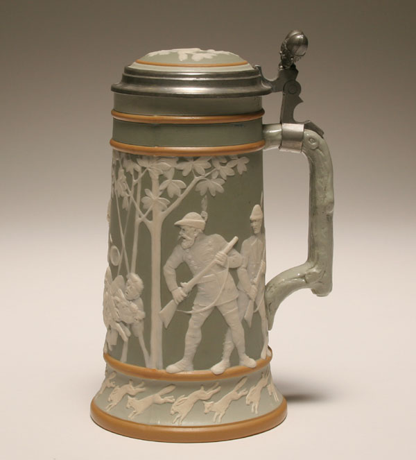 German Mettlach 1L. stein #2530