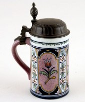 GERMAN METTLACH BEER STEIN #50