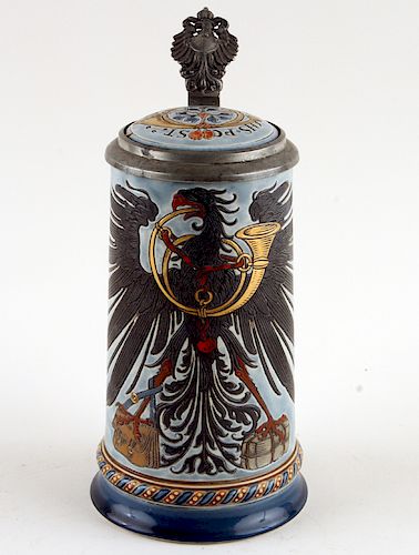 GERMAN METTLACH PORCELAIN BEER