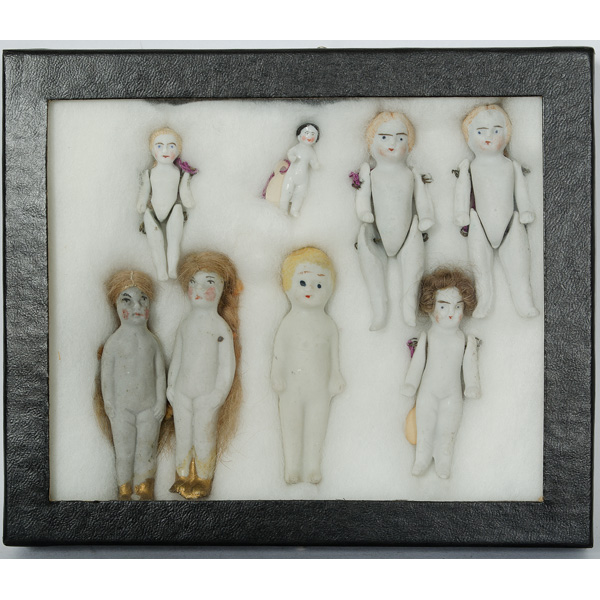 German Miniature Bisque Dolls
