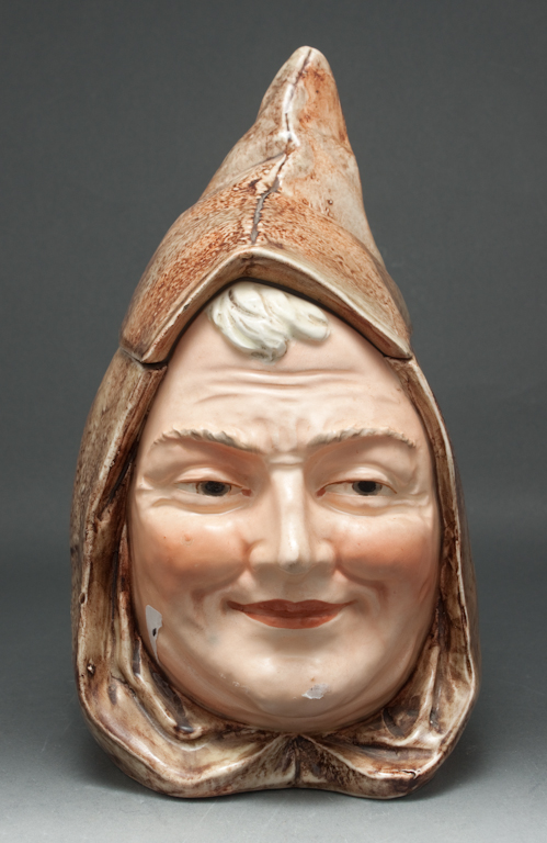 German mold and painted ceramic