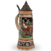 GERMAN MUSIC BOX BEER STEINDES