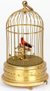 GERMAN MUSICAL BIRDCAGE<br>Ger