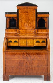 GERMAN NEOCLASSICAL MAHOGANY D