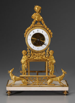 German neoclassical shelf clock,