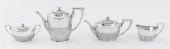 GERMAN NEOCLASSICAL SILVER TEA