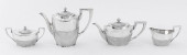 GERMAN NEOCLASSICAL SILVER TEA
