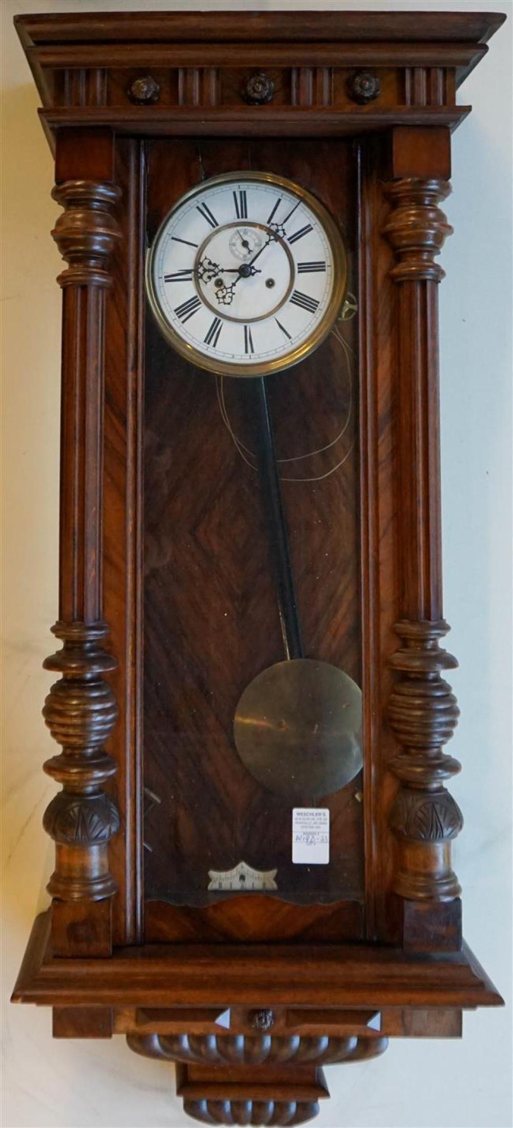 GERMAN NEOCLASSICAL STYLE WALNUT